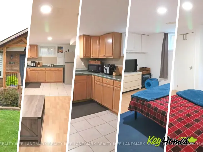 House for rent: LOWER LEVEL - 4472 THIRD AVENUE, Niagara Falls