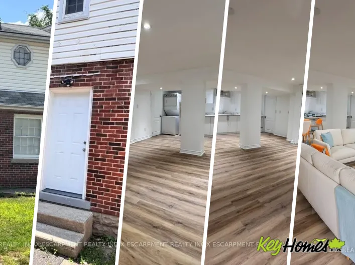 House for rent: LOWER UNIT - 46 PLAINS ROAD E, Burlington