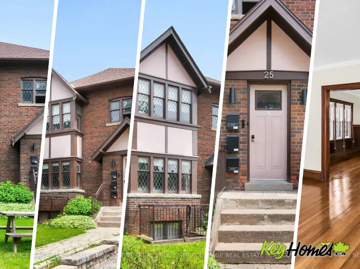 Triplex for rent: MAIN - 25 BRAEMAR AVENUE, Toronto
