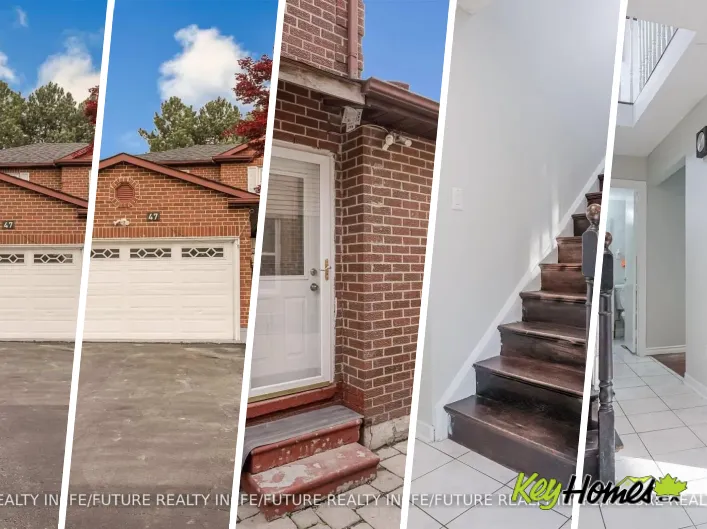 House for rent: MAIN & 2ND FLR - 47 CARISBROOKE SQUARE, Toronto