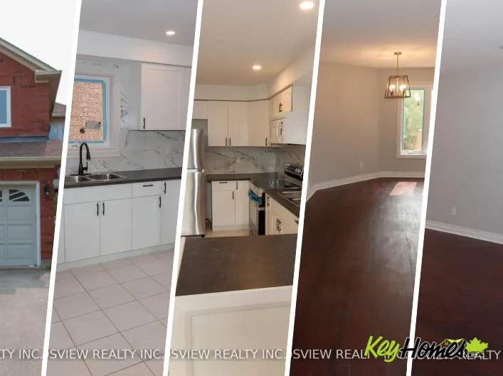 House for rent: (MAIN &UPPER FLOOR) - 52 RUSH ROAD, Aurora