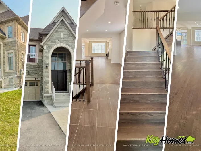 House for rent: UPPER - 67 DOLOBRAM TRAIL, Brampton