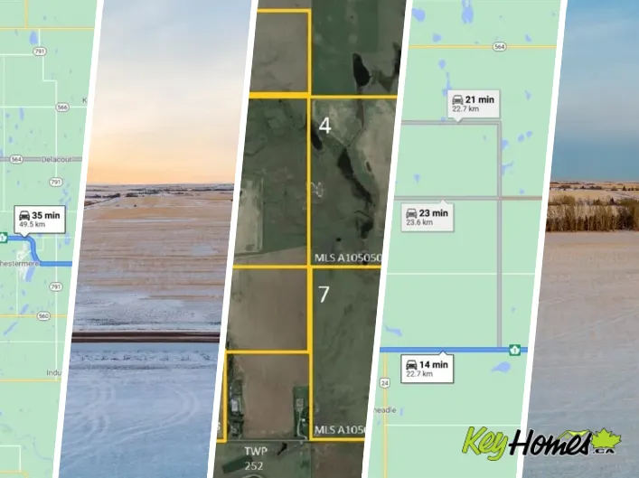 W4R26T25S16:5,6 Range Road 264, Rural Wheatland County