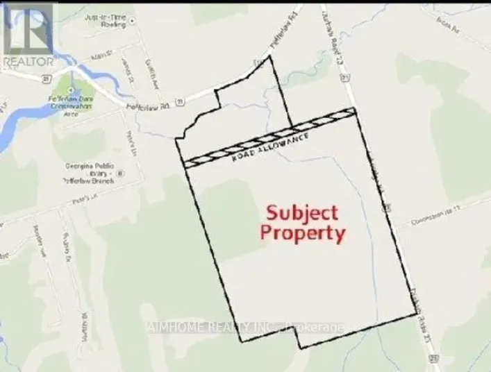 0 PEFFERLAW  RD CON4 PT LOT24 PT LOT25,CON5 PT LOT24 ROAD, Georgina