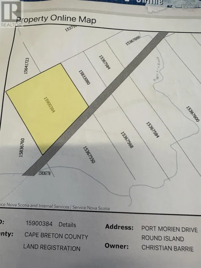 0 Port Morien Drive, Port Morien