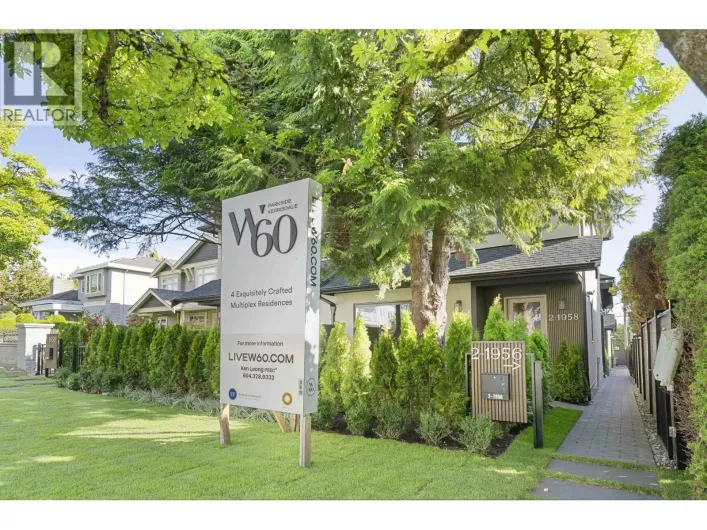 1 1958 W 60TH AVENUE, Vancouver