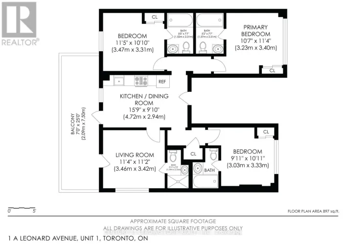 1 - 1A LEONARD AVENUE, Toronto