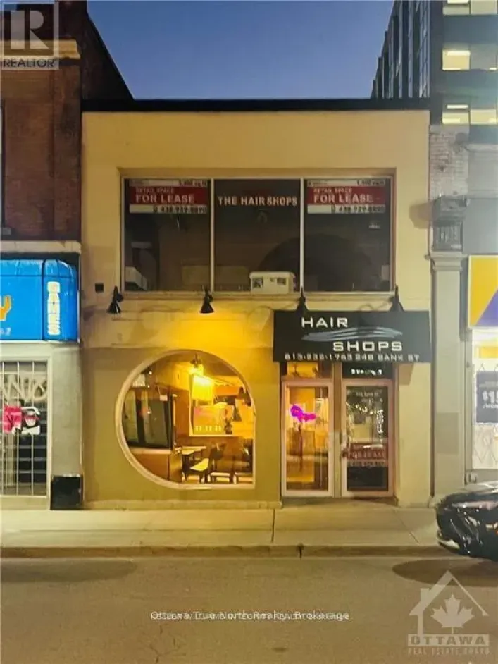 1 - 248 BANK STREET, Ottawa
