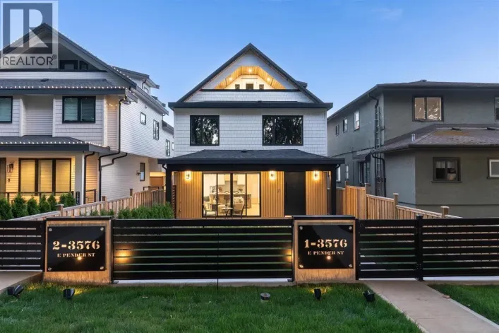 1 3576 E PENDER STREET, Vancouver