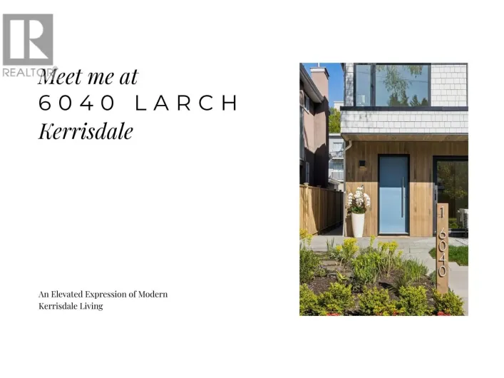1 6040 LARCH STREET, Vancouver