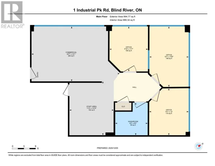 1 Industrial Park RD E # 100, Blind River