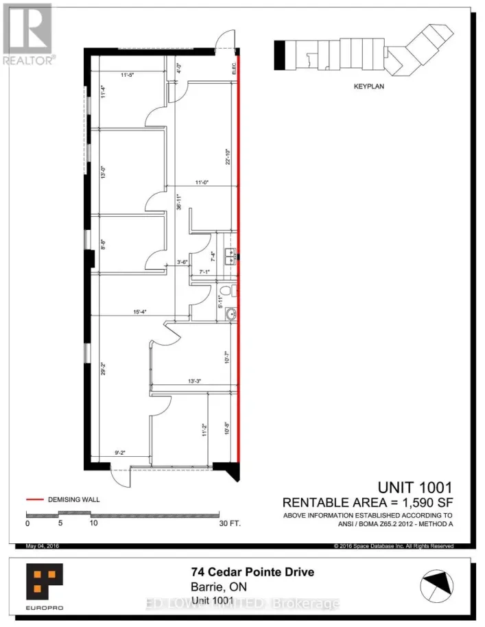 1001 - 74 CEDAR POINTE DRIVE, Barrie