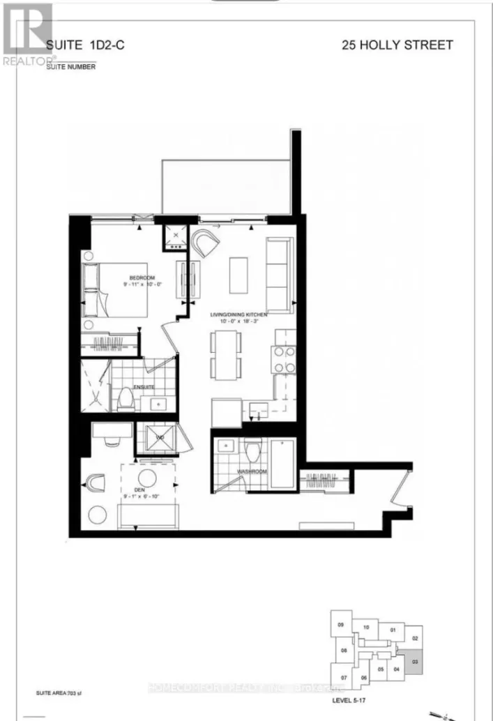 1003 - 25 HOLLY STREET, Toronto