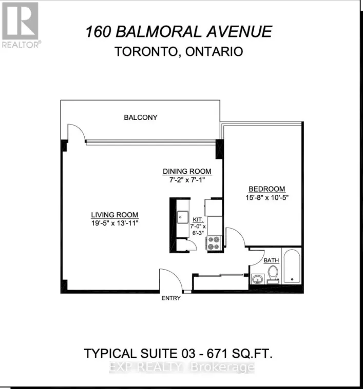 103 - 160 BALMORAL AVENUE, Toronto