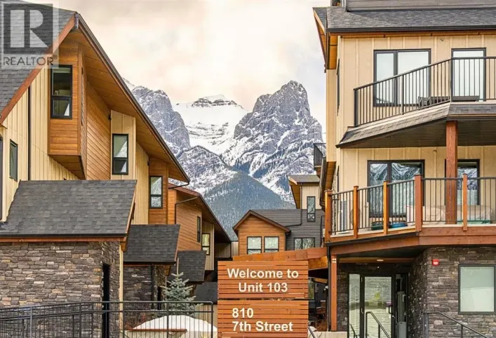 103, 810 7th Street, Canmore