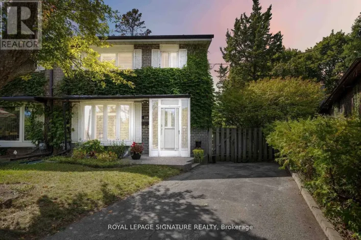 104 BILLINGTON CRESCENT, Toronto