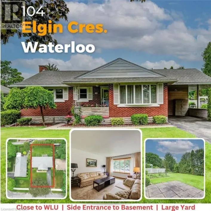 104 ELGIN Crescent, Waterloo