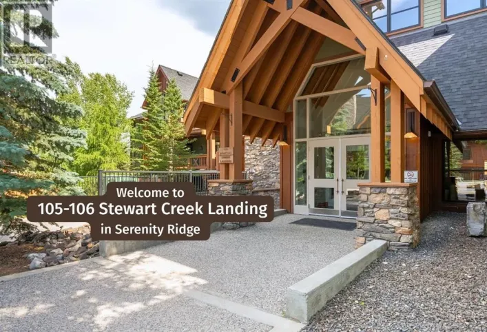 105, 106 Stewart Creek Landing, Canmore