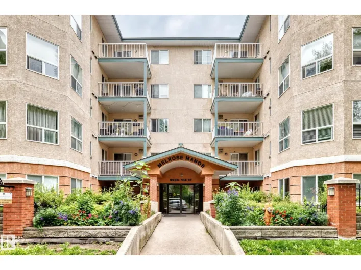 Apartment for sale: #105 9938 104 ST NW, Edmonton