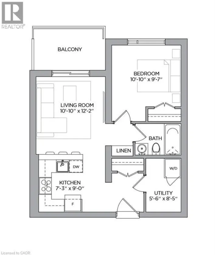 107 ROGER Street Unit# 610, Waterloo