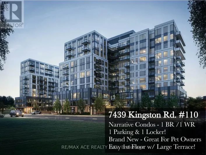 110 - 7439 KINGSTON ROAD, Toronto