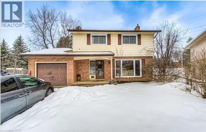 110 WREN Place Unit# Upper, Kitchener