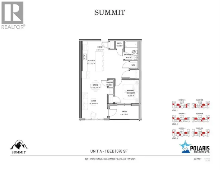 1101, 301 2nd Avenue, Dead Man's Flats