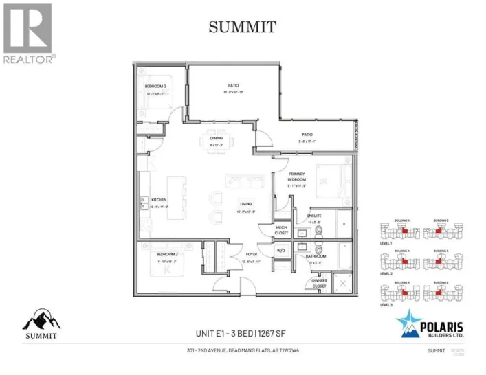 1102, 301 2nd Avenue, Dead Man's Flats