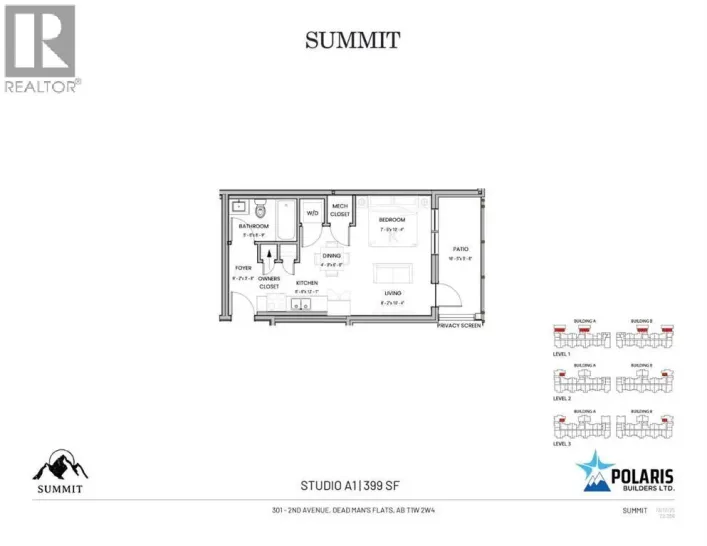 1103, 301 2nd Avenue, Dead Man's Flats