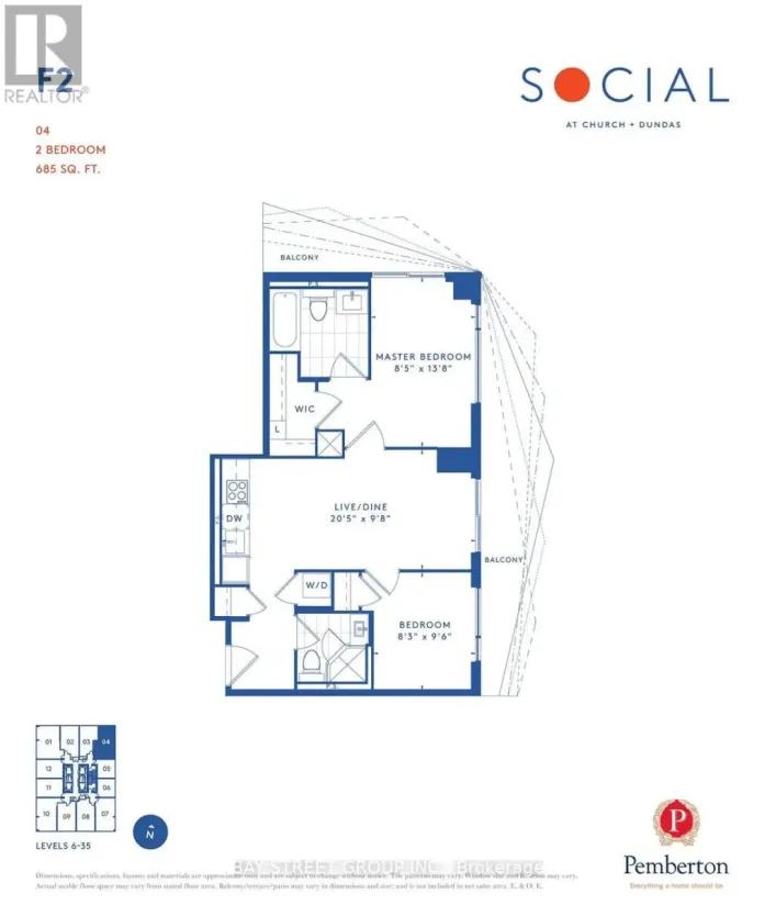 1104 - 100 DALHOUSIE STREET, Toronto