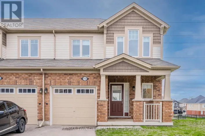 Row / Townhouse for rent: 112 WATERMILL STREET, Kitchener