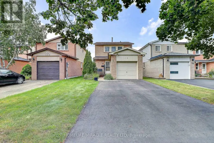 114 MARTINDALE CRESCENT, Brampton