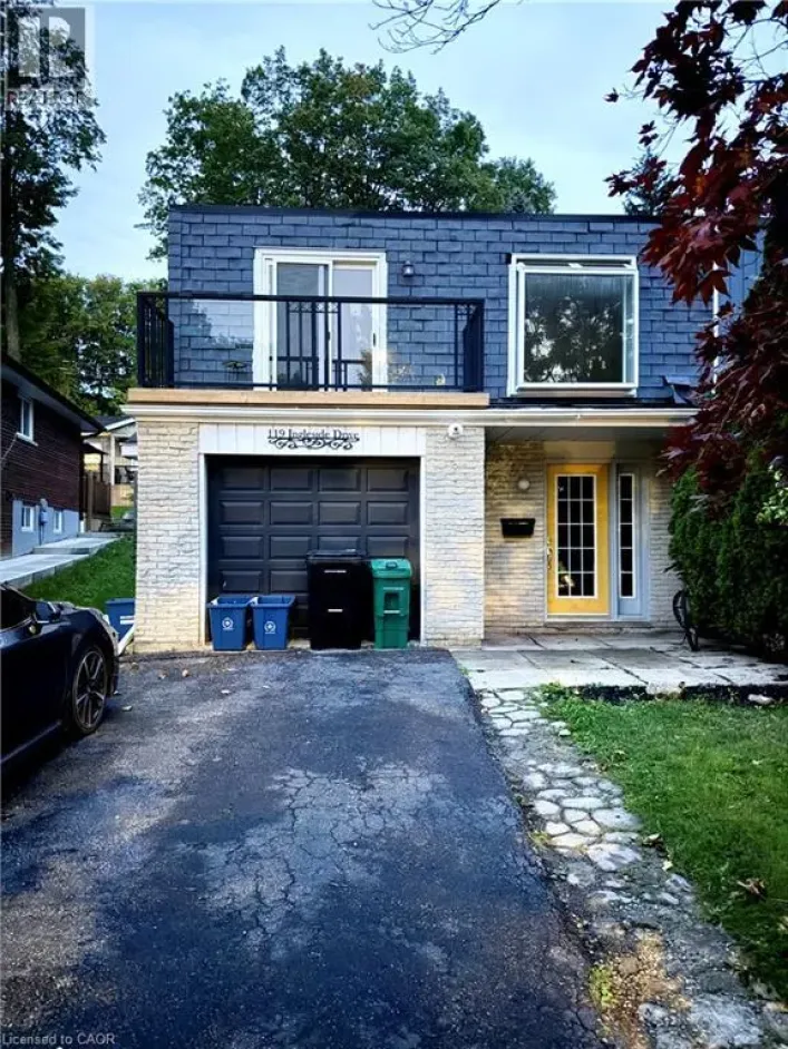 119 INGLESIDE Drive Unit# Upper, Kitchener