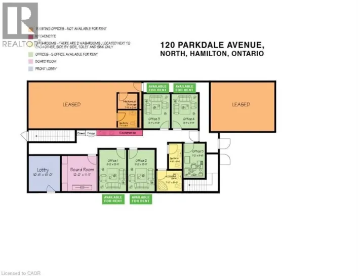 120 PARKDALE Avenue N Unit# Office 1, Hamilton