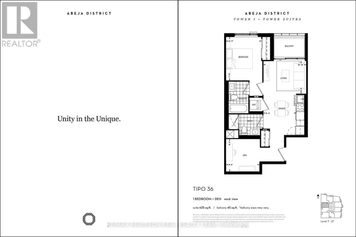 1212 - 10 ABEJA STREET, Vaughan