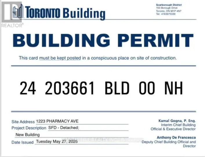 1223A PHARMACY AVENUE, Toronto