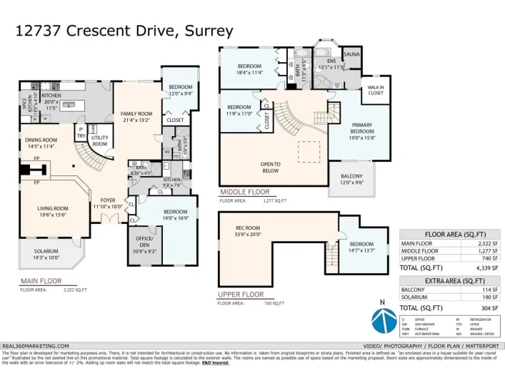 12737 CRESCENT ROAD, Surrey