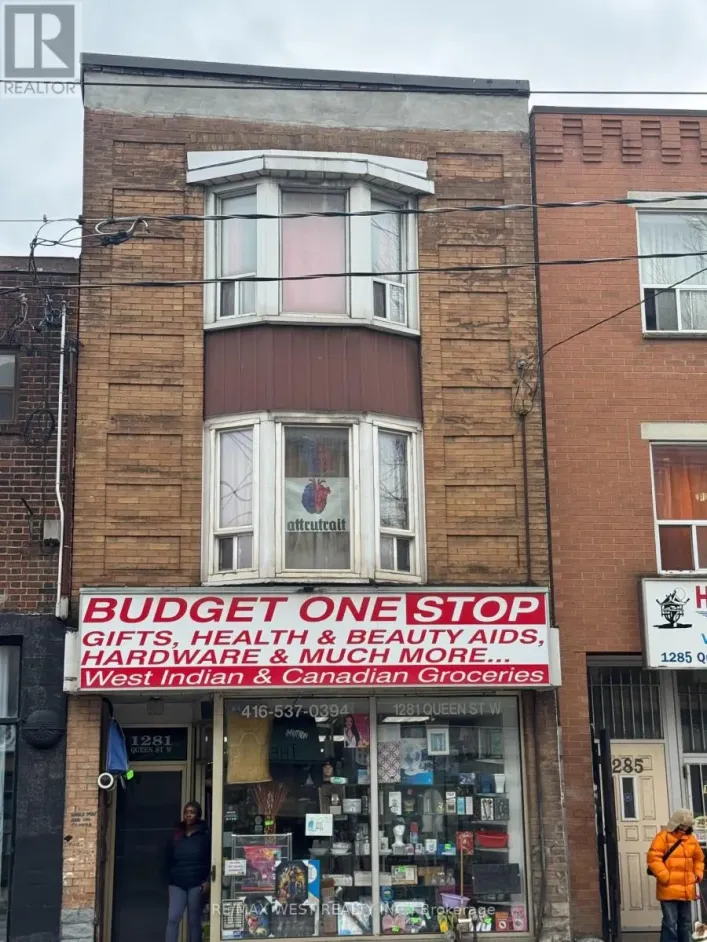 Residential Commercial Mix for sale: 1281 QUEEN STREET W, Toronto