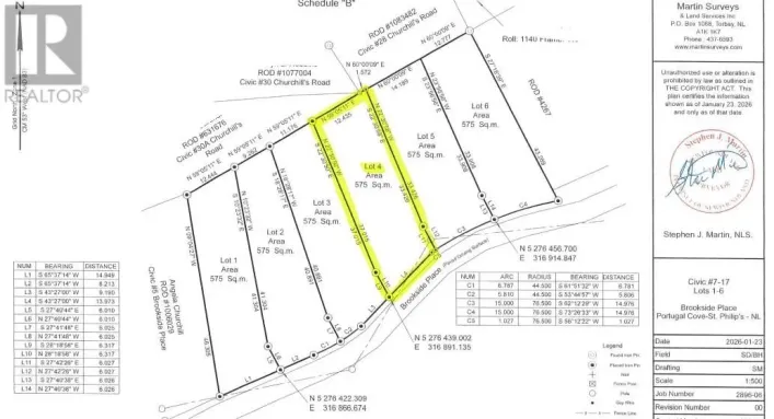 13 Brookside Place Unit#LOT 4, Portugal Cove