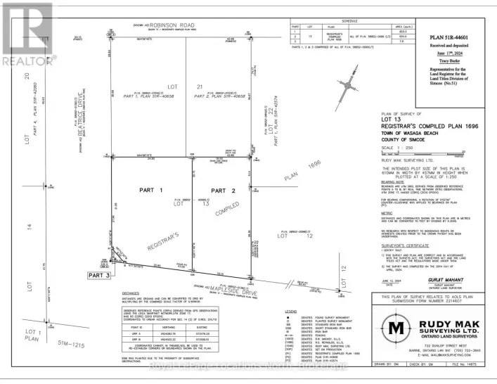 13 PT 1 MAPLESIDE DRIVE, Wasaga Beach
