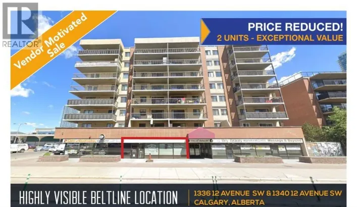 1336 and 1340 12 Avenue SW, Calgary