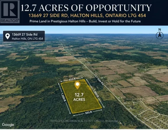 13669 27 SIDE ROAD, Halton Hills
