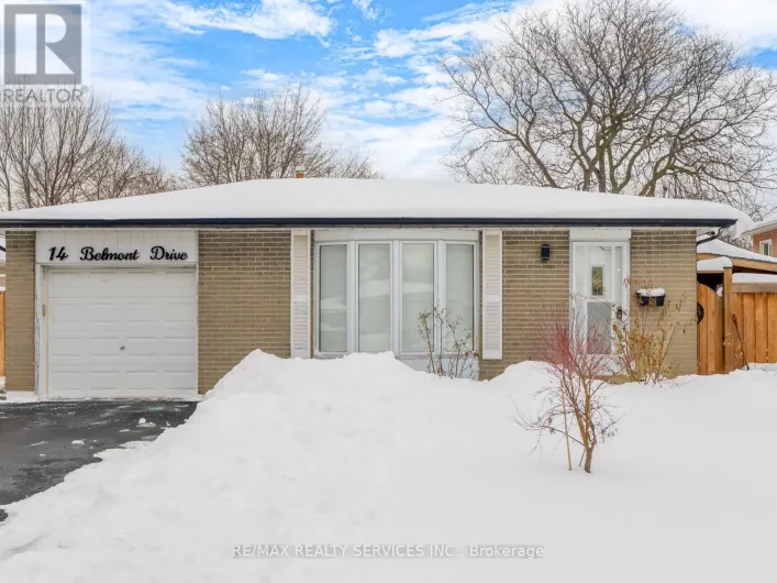 14 BELMONT DRIVE, Brampton