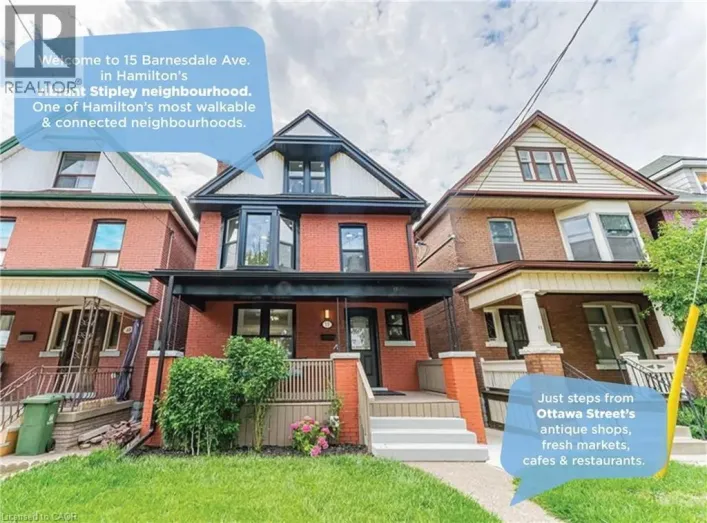 15 BARNESDALE Avenue N Unit# 3, Hamilton