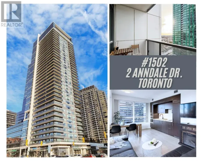 1502 - 2 ANNDALE DRIVE, Toronto