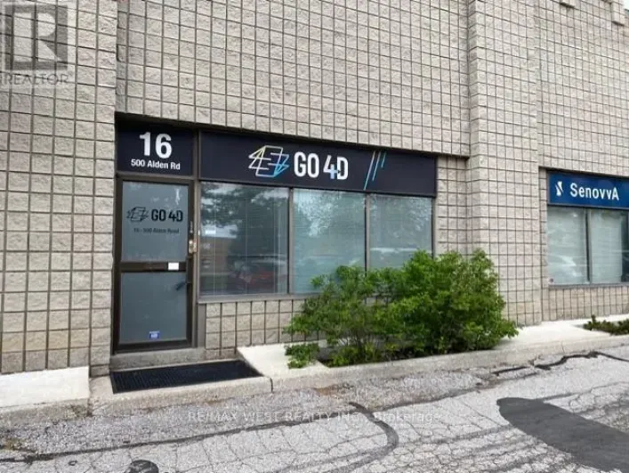 16 - 500 ALDEN ROAD, Markham