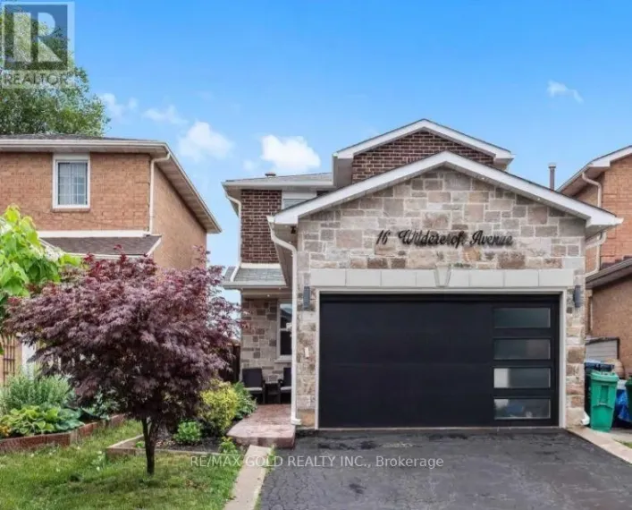 16 WILDERCROFT AVENUE, Brampton