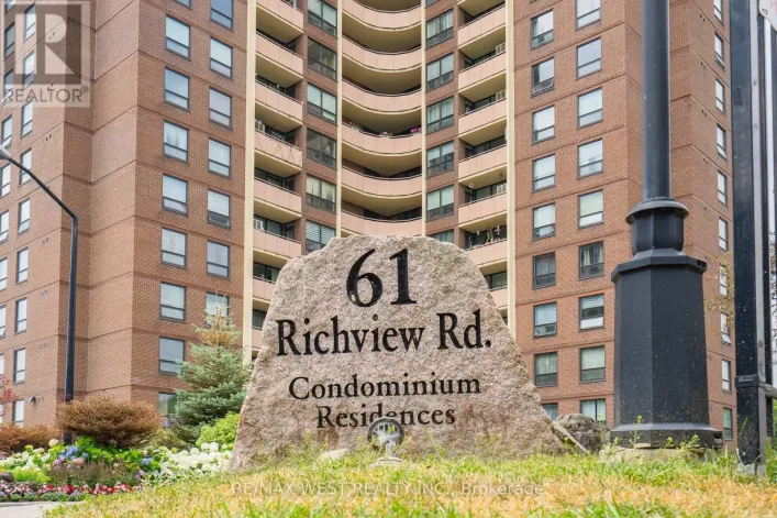 1603 - 61 RICHVIEW ROAD, Toronto