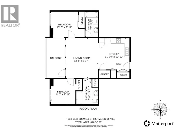 1603 6833 BUSWELL STREET, Richmond