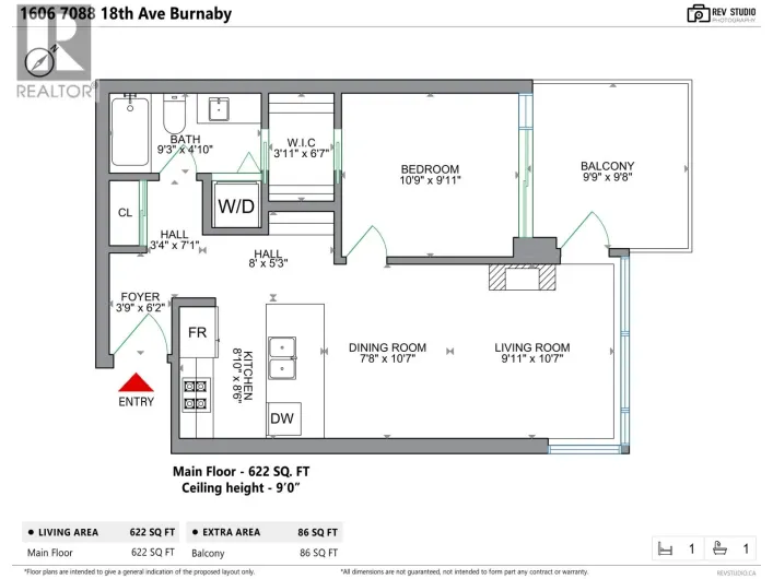 1606 7088 18TH AVENUE, Burnaby